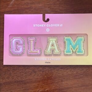 Stoney Clover Lane GLAM Sticker Patches - Pink, Green, Blue